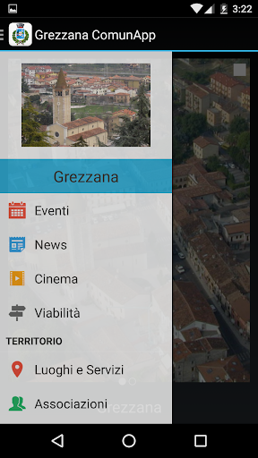 Grezzana ComunApp Screen 2