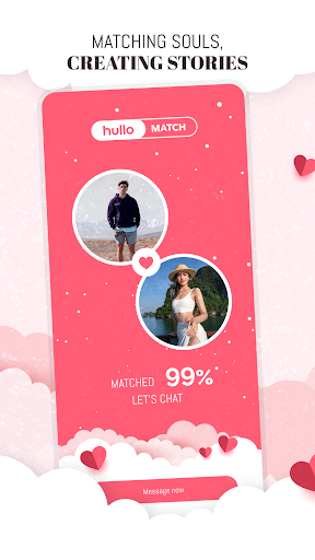 Android application Hullo - Matchmaking & Dating screenshort