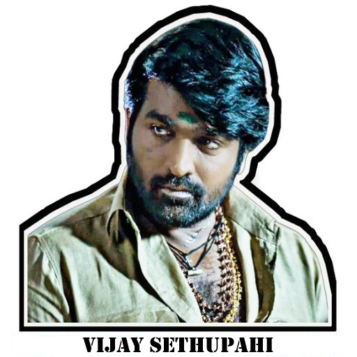 Vijay Sethupathi Stickers logo
