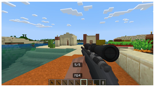 Guns Mods For Minecraft PE