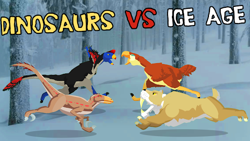 T-Rex Fights Mammoth Screenshot 2 - AppWisp.com