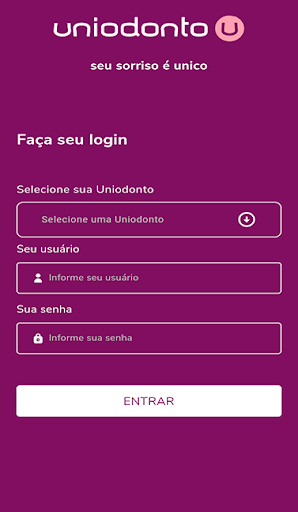Uniodonto Prestador Screen 2