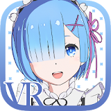 VR Life in Another World with Rem - Lap Pillow icon