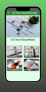GS Ultra 8 SmartWatch help