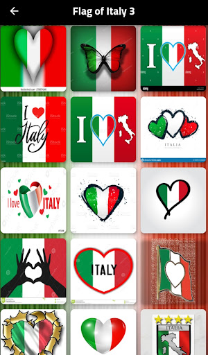 Italian flag wallpapers Screen 3