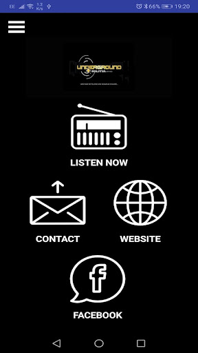 MILITIA Underground Webradio Screen 2