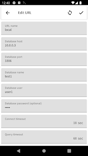 MySQL Viewer Screen 3