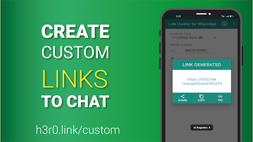 Links Generator for WhatsA Screen 3