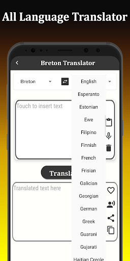 Breton Translator Screen 3