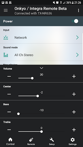 Remote for Onkyo / Integra Screenshot