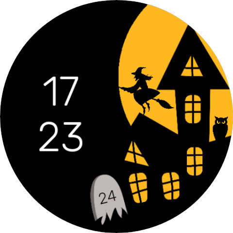 Halloween watch face Screen 3