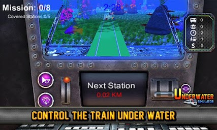 Underwater Train Simulator: Train Games 🚄