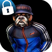 Dog Art Passcode Lock Screen
