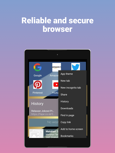Elevate Web Browser