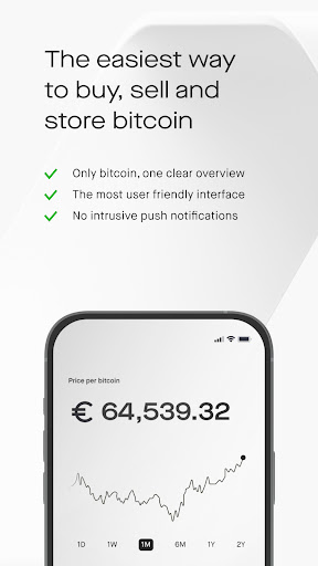 Bitonic: buy & store bitcoin Screen 2
