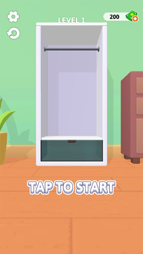 Android application Fill The Closet screenshort