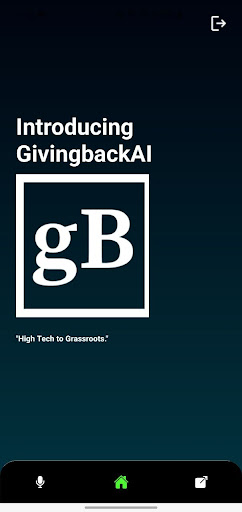 GivingbackAI Screen 3