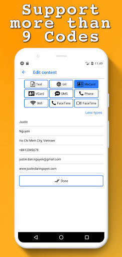 QRify - QR Code Generator Pro Screen 2