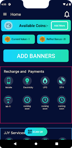 Android application JJY Coin screenshort