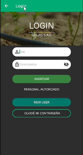 QUIJAS Móvil Screen 2