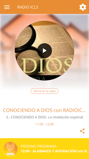 Android application RADIO ICLS screenshort