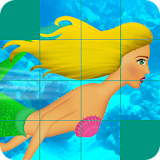 mermaid puzzles game icon