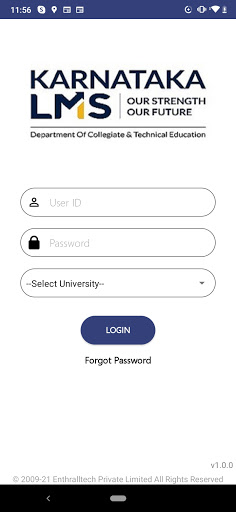 Android application Karnataka LMS screenshort