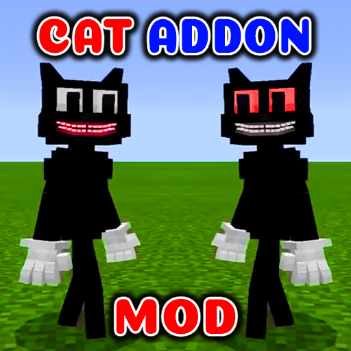 Mod Cartoon Cat for mcpe logo