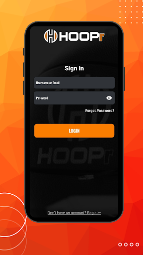 Android application HOOPr screenshort