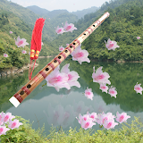 Bamboo flute, sleep and relax music icon