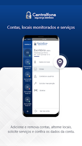 APP CENTRALFONE Screen 3