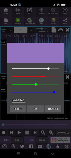Screenshot Audiosdroid Audio Studio