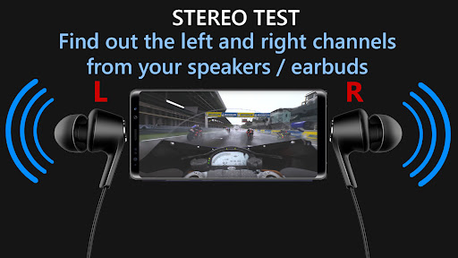 Android application Stereo Test - Left and Right screenshort
