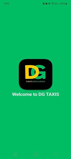 Android application DG TAXIS screenshort