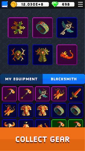 Idle Bounce Heroes - Role Playing - games