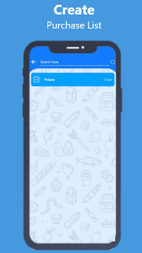 eBuyList Screen 2
