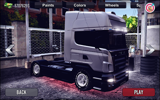 Truck Snowy Driving Simulator 14