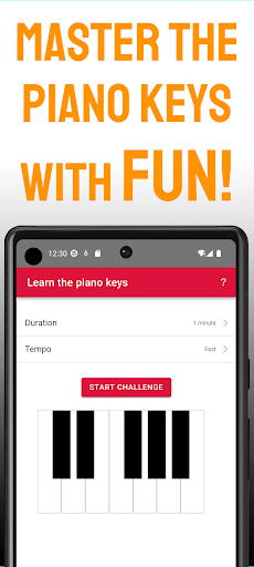 Android application PianoTouch Express screenshort