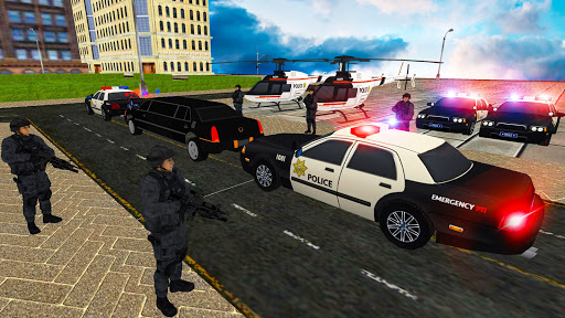 Télécharger Gratuit President Games: Police Helicopter & Limo Sim APK MOD (Astuce) screenshots 2