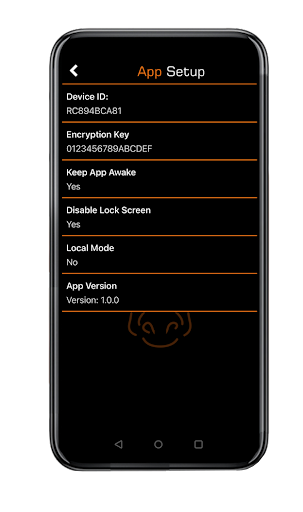 App screenshot