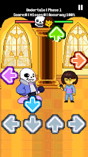 Undertale but FNF gameplay 1.1 APK screenshots 1