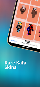 Kare Kafa Skins for Minecraft