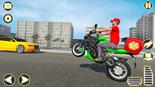 Pizza Delivery Game Bike Games Screen 3