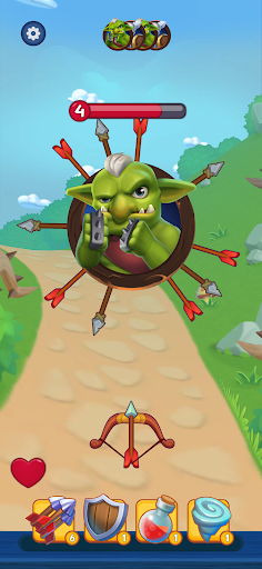 Android application Arrow Clash screenshort