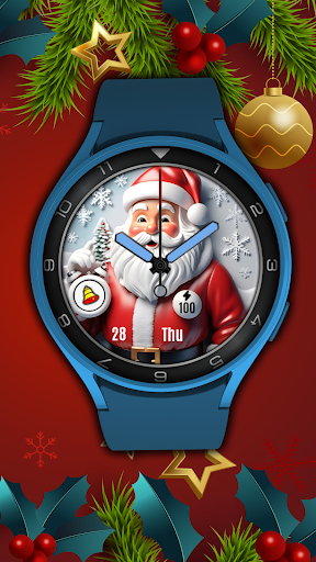 Merry Christmas Watch Face Screenshot 3 - AppWisp.com