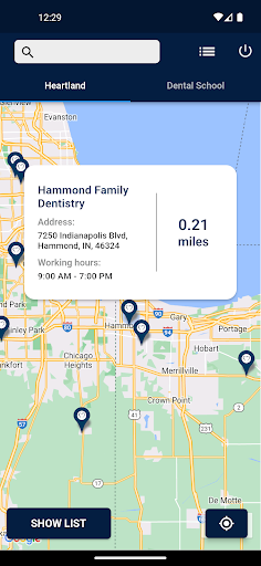 Android application Heartbeat Practice View screenshort