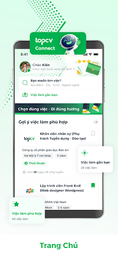 TopCV: Tìm việc làm phù hợp Screen 3