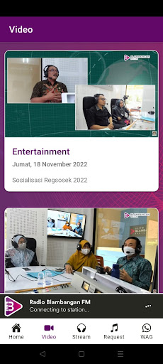 Radio Blambangan FM Screen 2