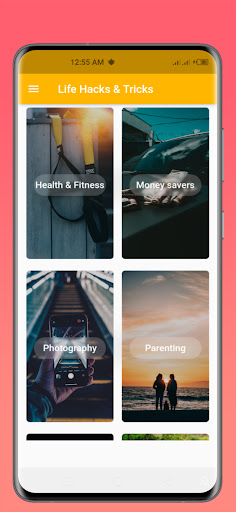 Screenshot of Life Hacks, Tips and Tricks