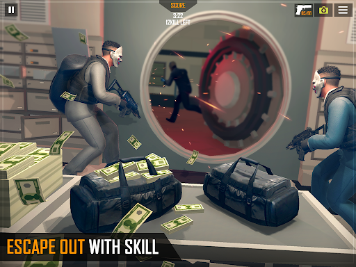 Real Gangster Bank Robber Game - Action - games